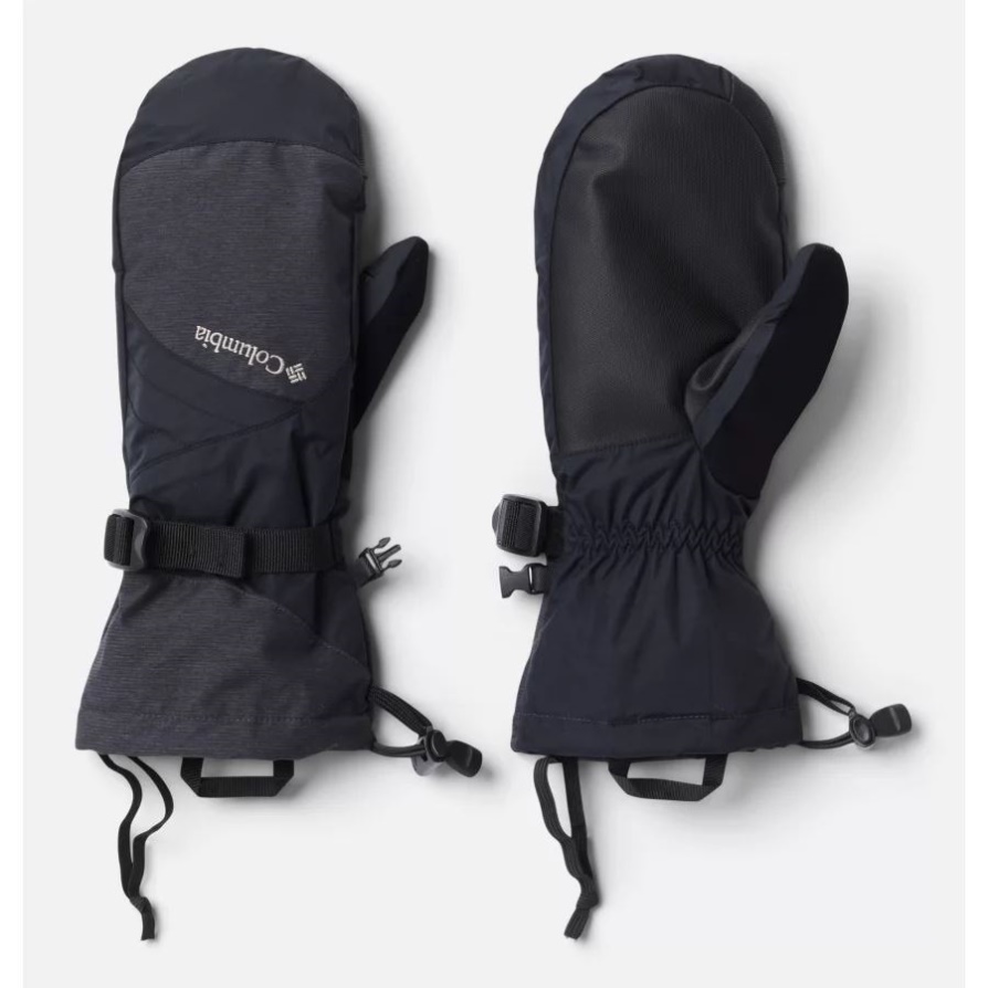 Columbia Women's Bugaboo Ii Mitten צבע צלב שחור/שחור