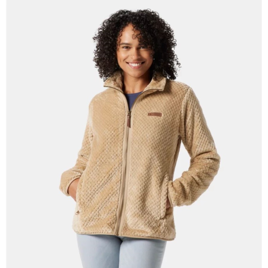 Columbia Women's Fire Side Ii Sherpa Full Zip Fleece Beach