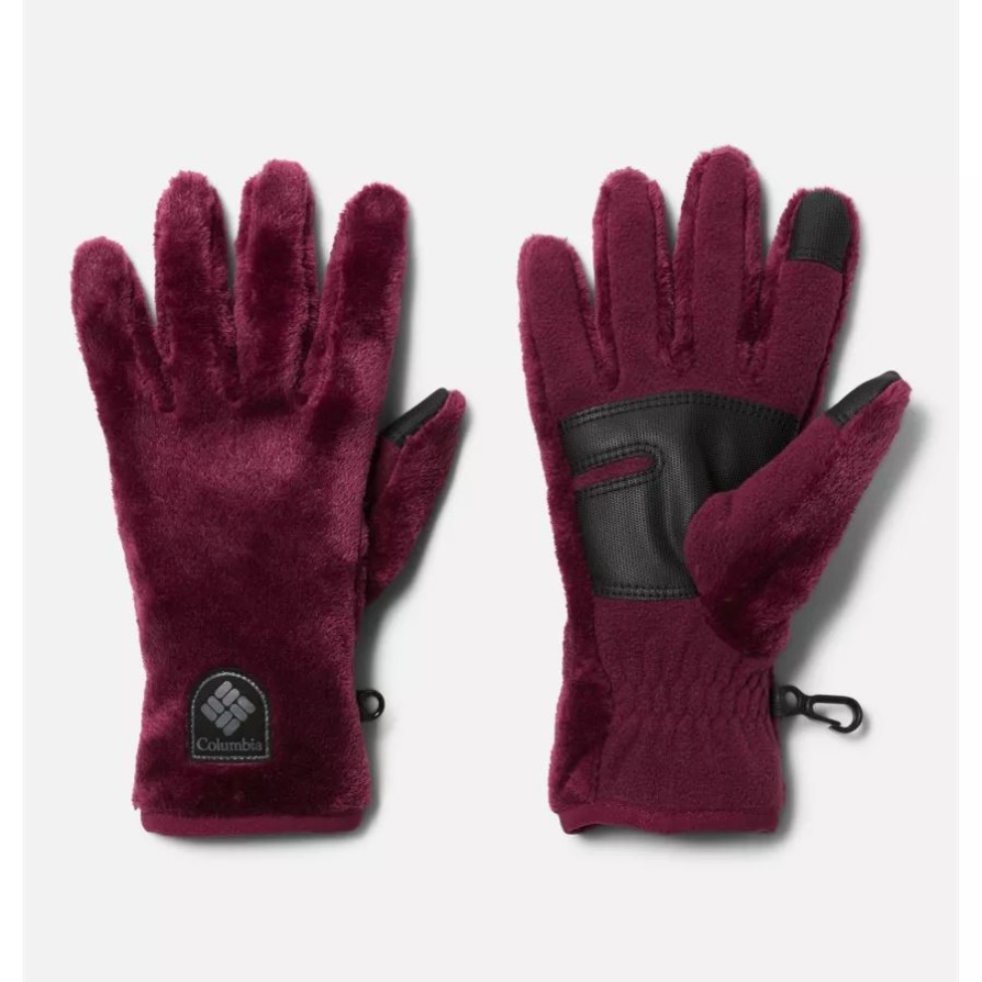 קולומביה נשים אש צד כפפות שרפה פליס Marionberry