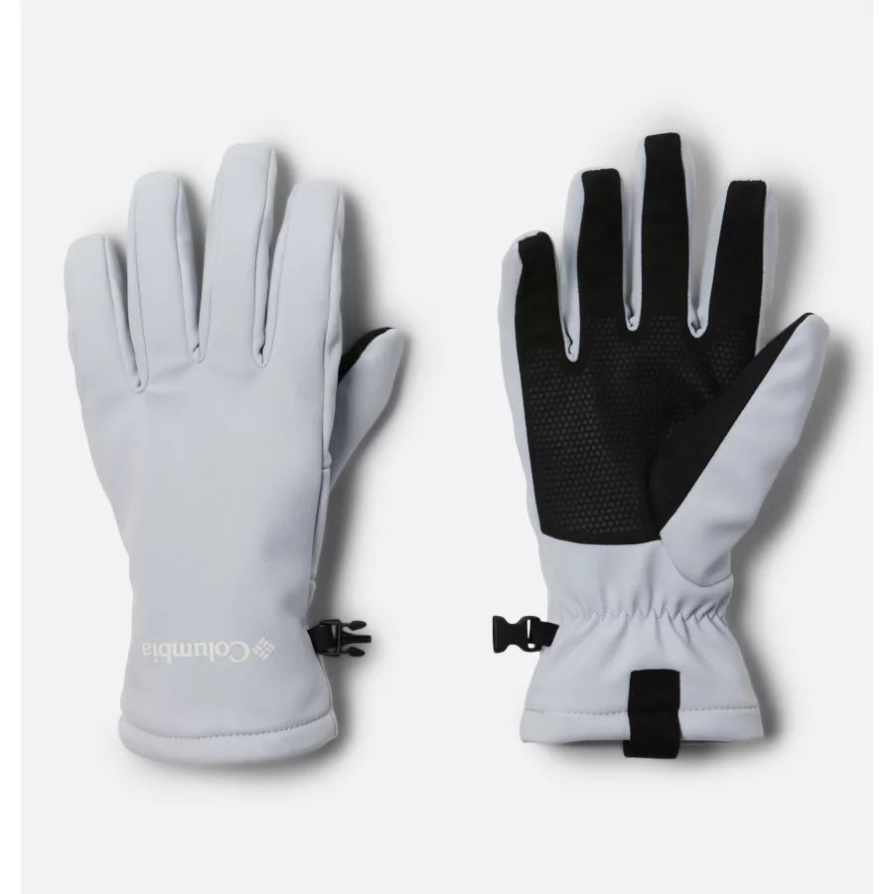 כפפות קרוסר Ridge Ii Softshell לנשים של קולומביה Cirrus אפור