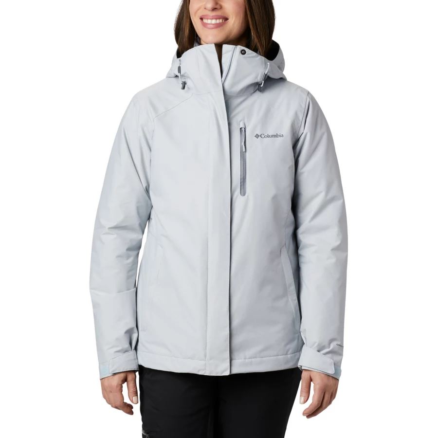 Columbia נשים Whirlibird IV מעיל חלופי Cirrus Grey Crossdye