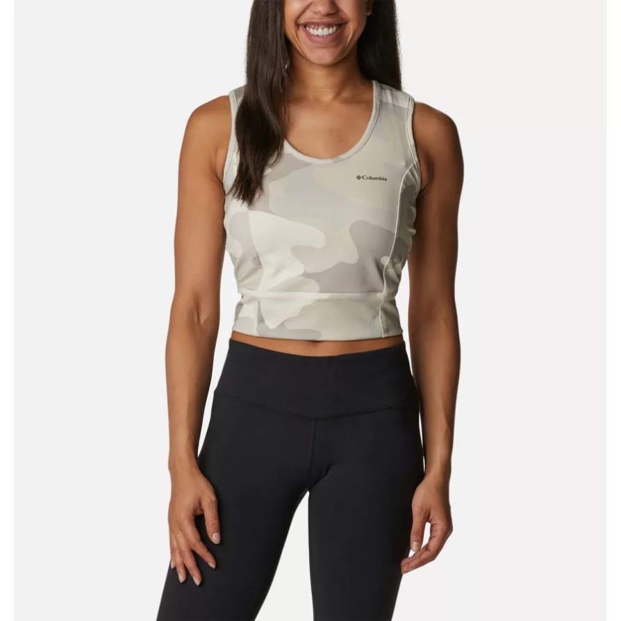 Columbia Women's Windgates Ii טכני קצוץ עליון גיר Mod Camo