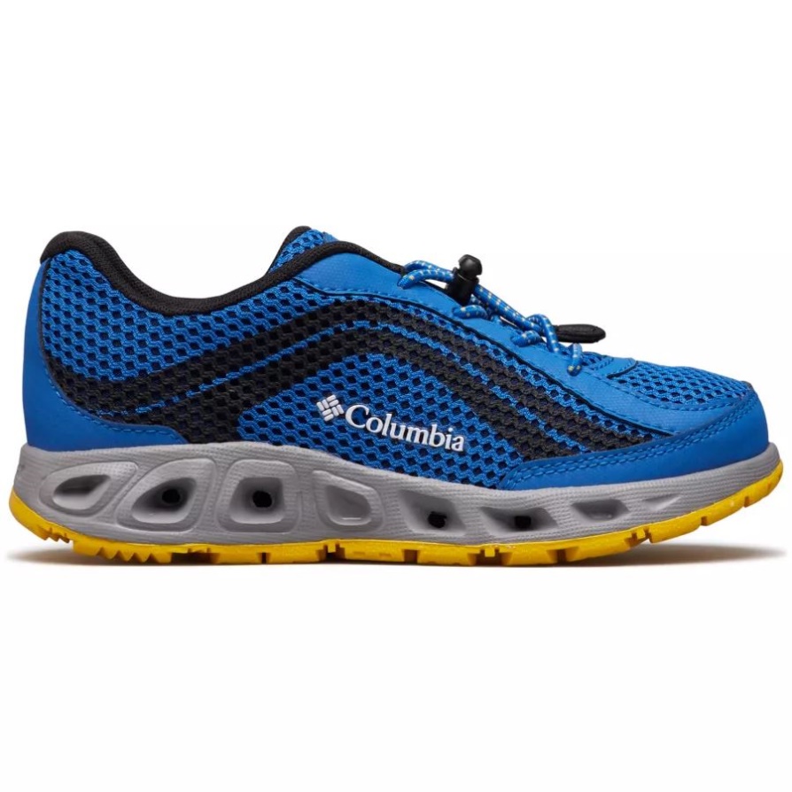 Columbia Youth Drainmaker Iv Shoe כחול סוער/צהוב עמוק