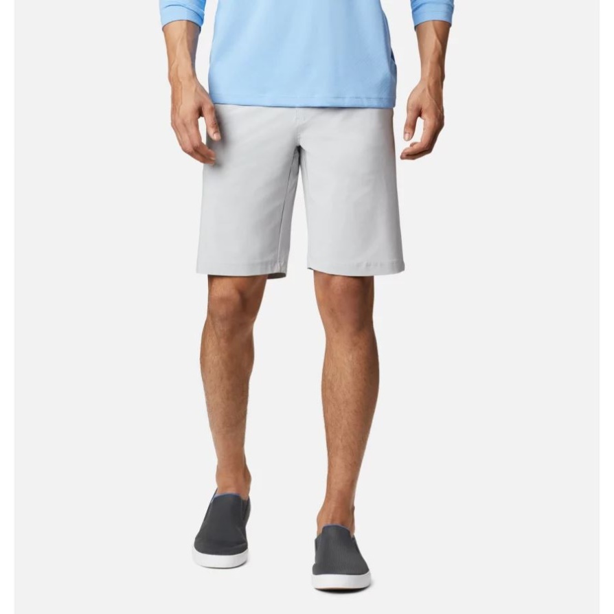 מכנסי גברים אפורים מגניבים Pfg Slack Tide Shorts Columbia