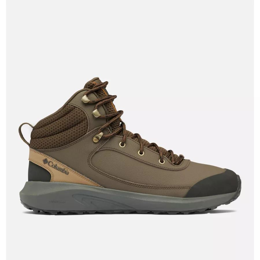 Cordovan/שחור גברים Trailstorm Peak Mid Shoe Columbia