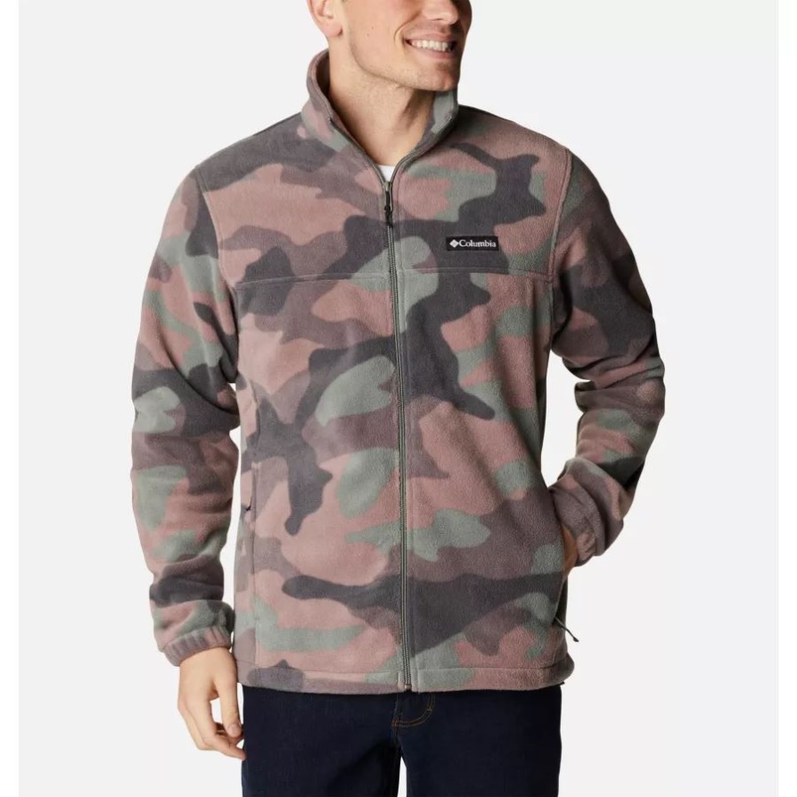 Cypress Mod Camo גברים Steens Mountain מעיל צמר מודפס קולומביה