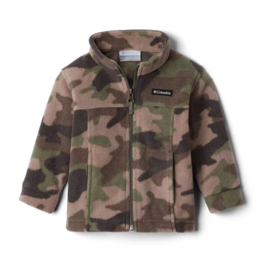 Cypress Trad Camo (ב) מעיל צמר מודפס לבנים של קולומביה זינג Iii