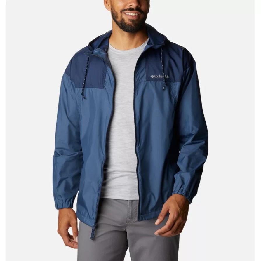 מעיל רוח מעיל רוח Dark Mountain/collegiate Navy גברים של קולומביה