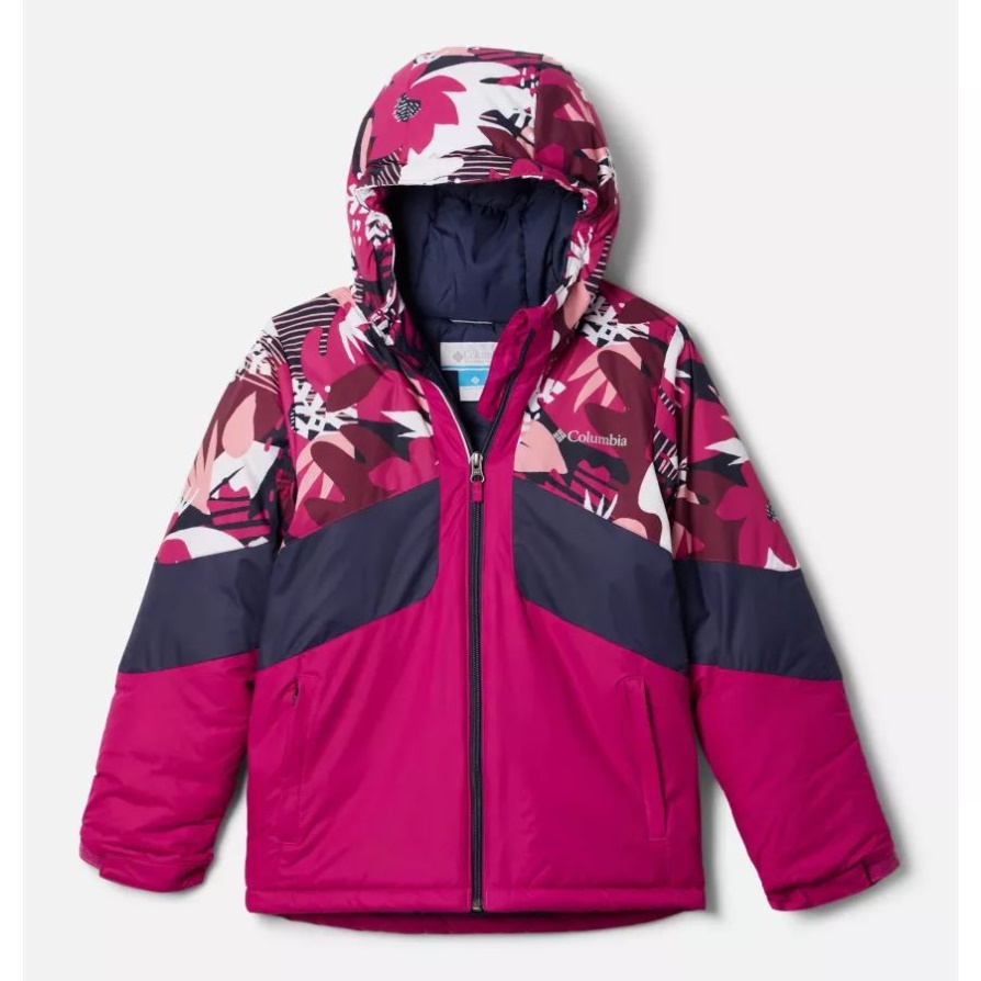 בנות אופק Ride Ii Jacket Columbia Wild Fuchsia/wild Fuchsia Scraptanical