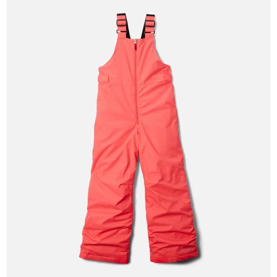 בנות Snowslope Ii Bib Columbia מותג Neon Sunrise