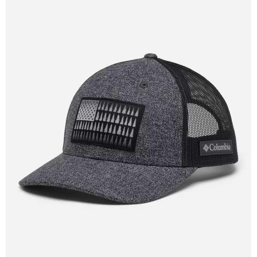 גריל אברש קולומביה עץ דגל רשת Snapback כתר נמוך קולומביה