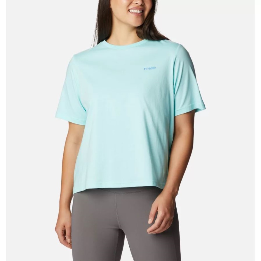 Gulf Stream/fish Star Marline Graphic Columbia נשים Pfg Bramley Bay רגוע