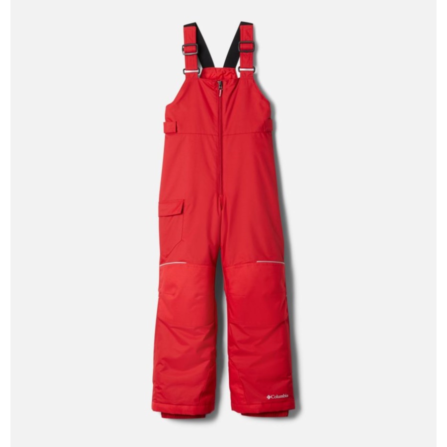 רכיבת הרפתקאות לילדים Bib Columbia Mountain Red