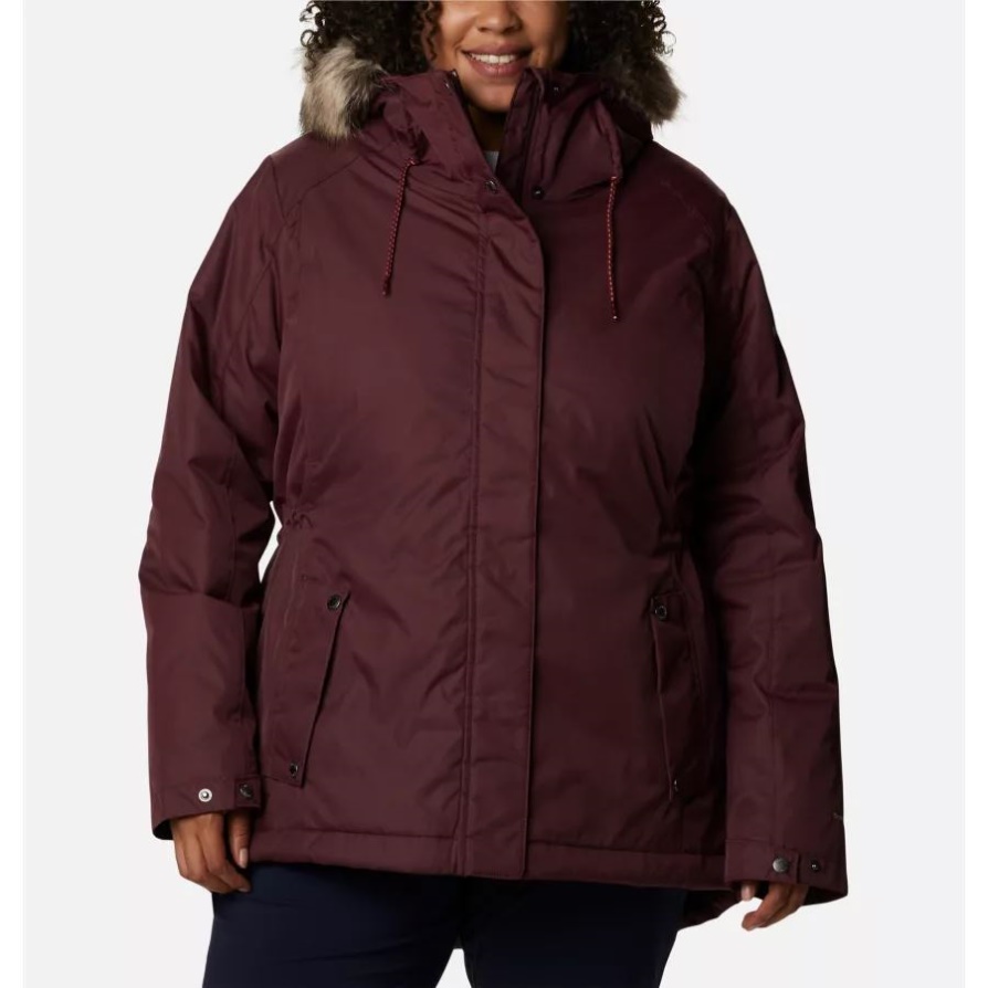 ז'קט מבודד לנשים Malbec Columbia Suttle Mountain Ii במידות גדולות
