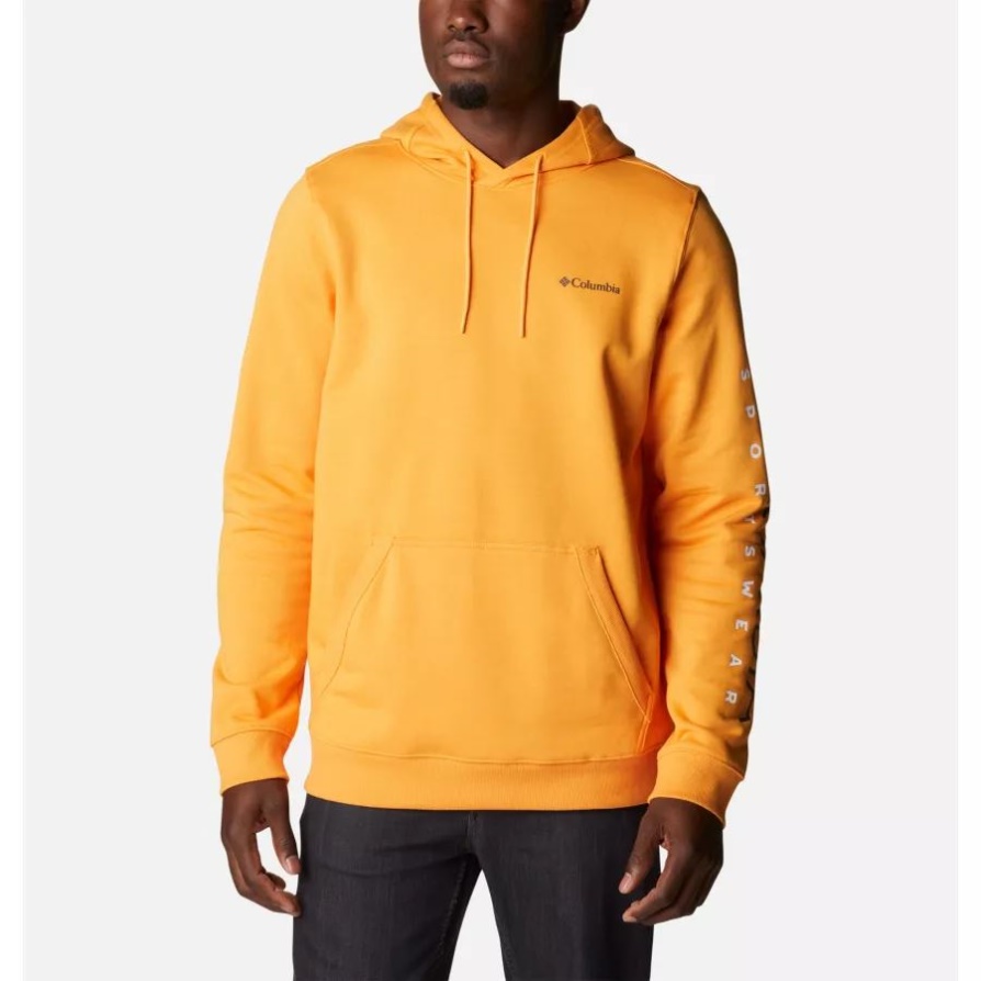 שרוול סטנסיל מנגו/קולומביה גברים Csc Basic Logo Ii Hoodie Columbia
