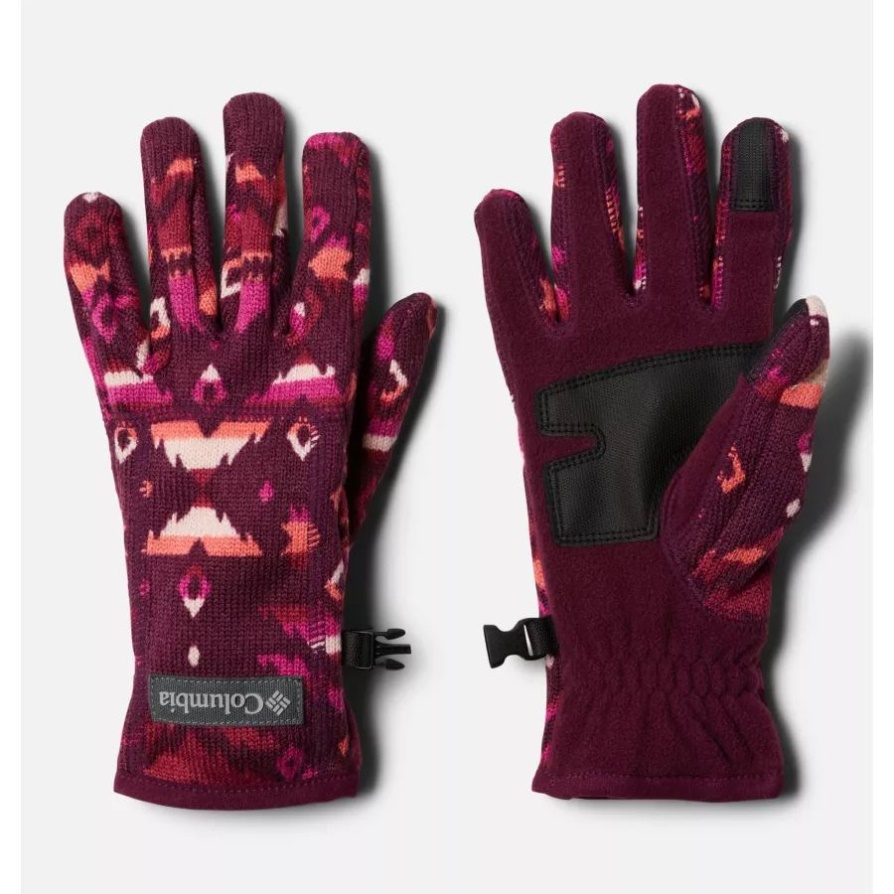 Marionberry Heather Rocky Mt סוודר נשים כפפות מזג אוויר קולומביה