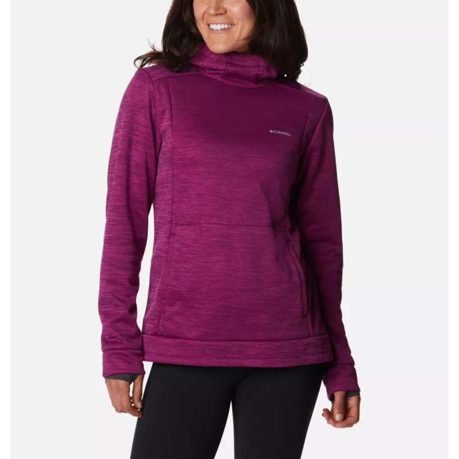 Marionberry Heather נשים קלאודיה Ridge קפוצ'ון צמר קולומביה