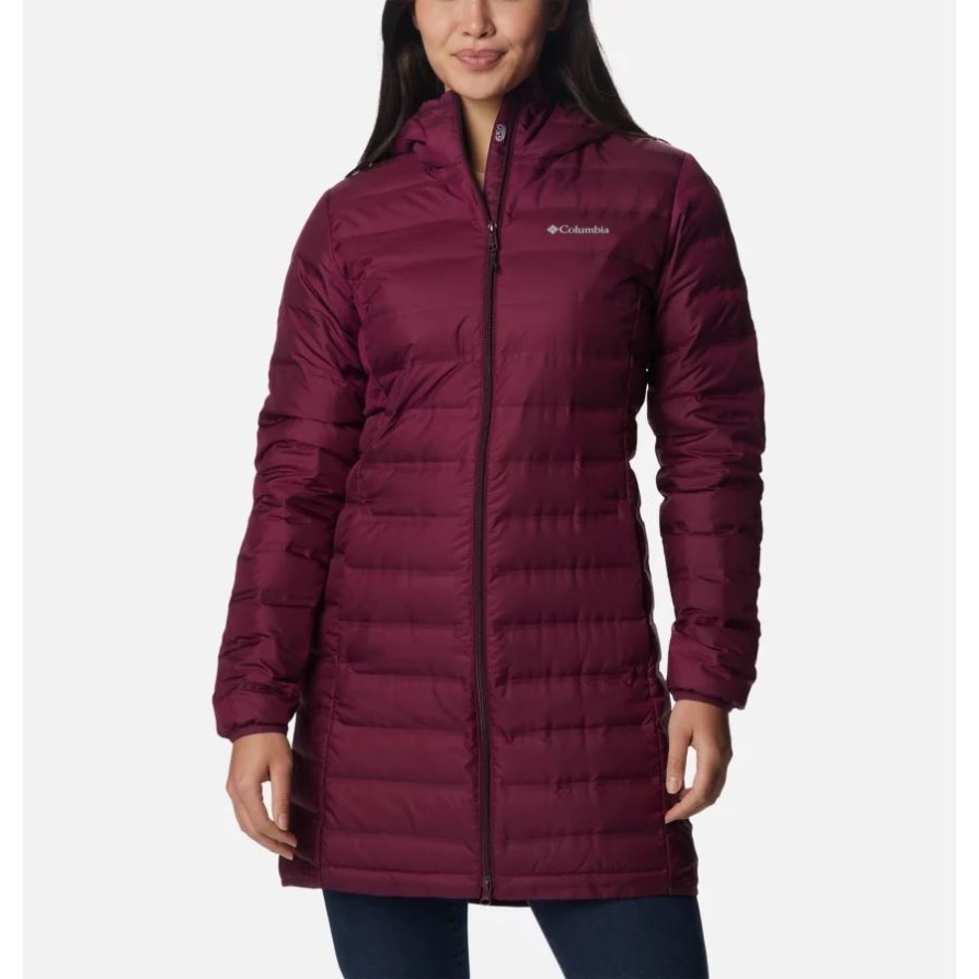 Marionberry Women's Lake 22 מעיל פוך ארוך עם ברדס קולומביה