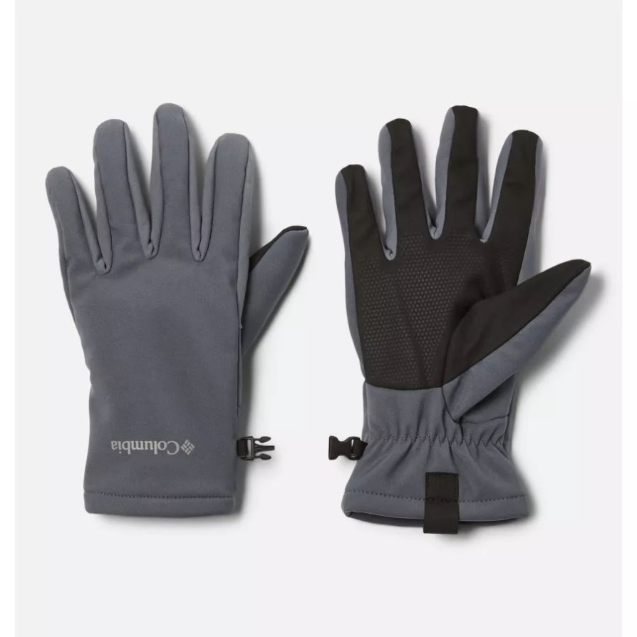 כפפות Softshell לגברים Ascender Ii גרפיט קולומביה