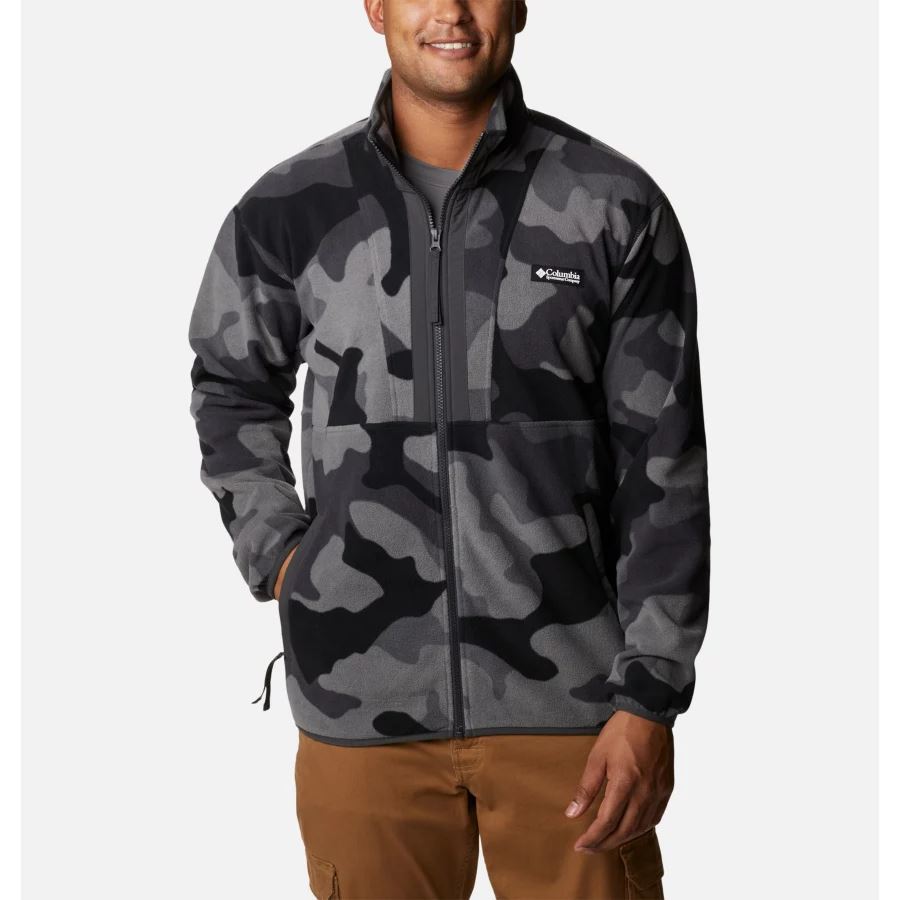 צמר גב קערת גברים קל משקל קולומביה שחור מוד Camo/כריש