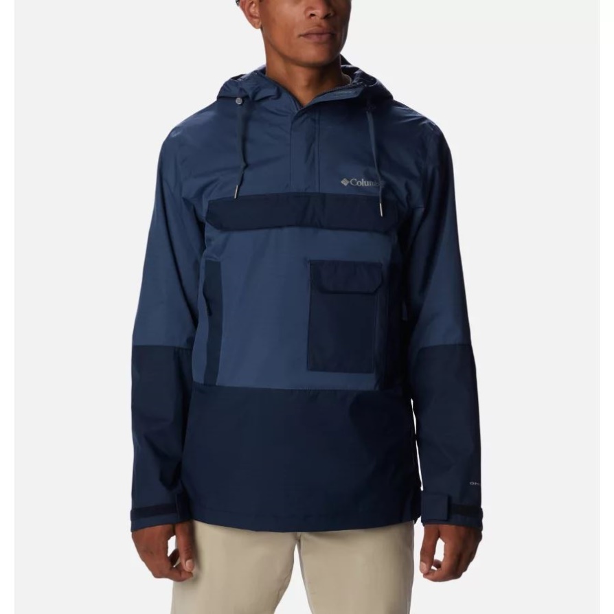 גברים של Buckhollow Anorak Columbia Mountain Dark/collegiate Marine