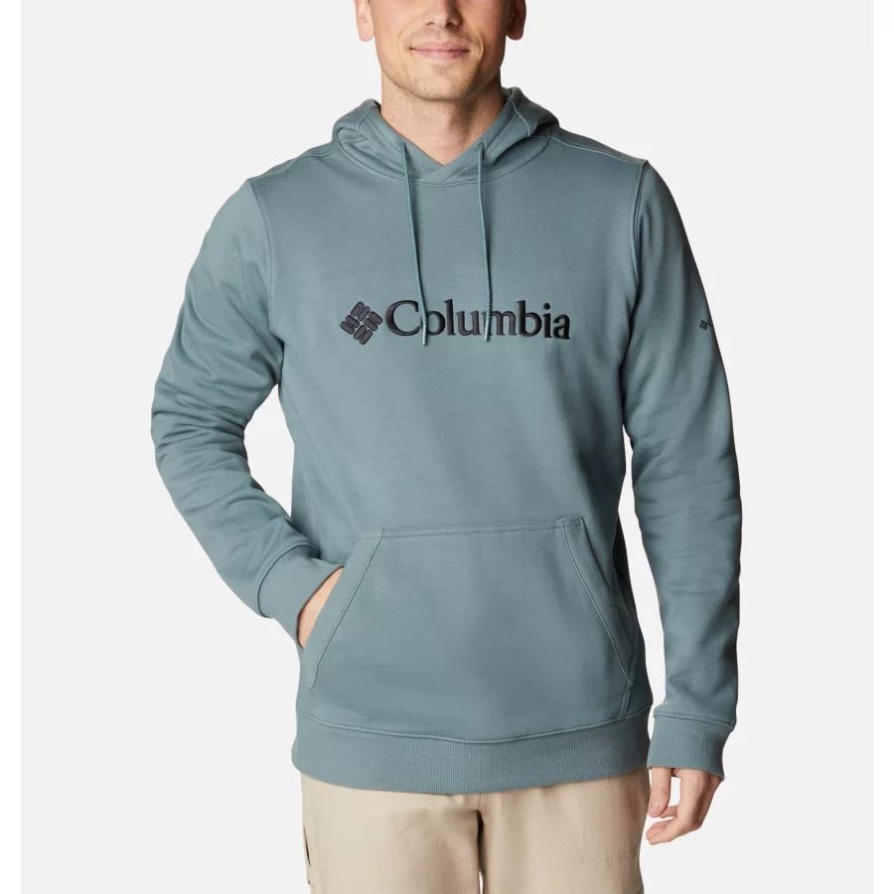 לוגו גברים Csc Basic Ii Hoodie Columbia Metal/csc מותג לוגו