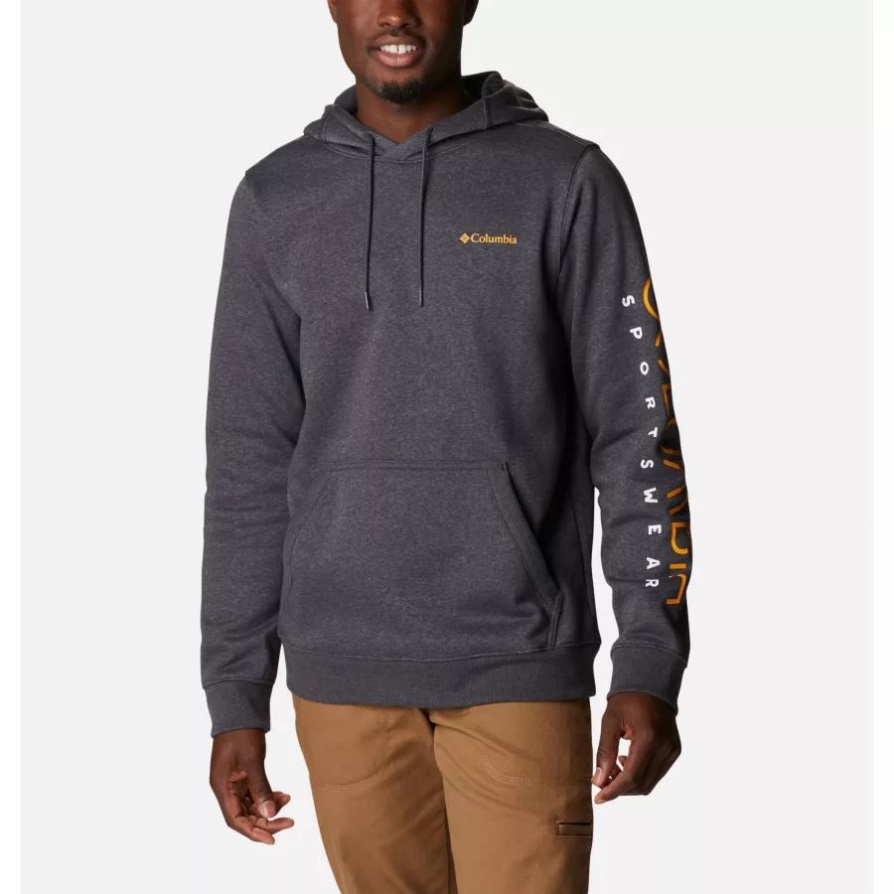 קפוצ'ון גברים Csc Basic Logo Ii Columbia Shark Heather/columbia סטנסיל