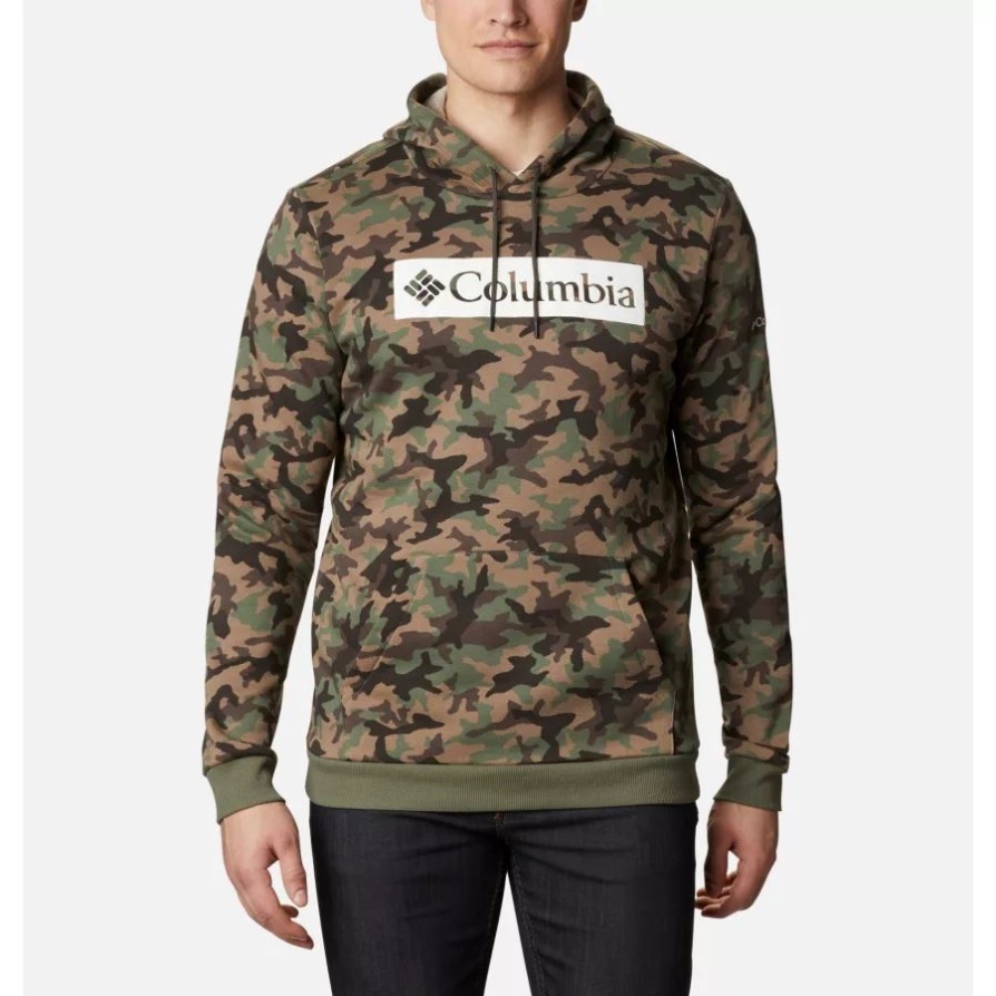 קפוצ'ון מודפס לוגו גברים של קולומביה Cypress Camo Columbia