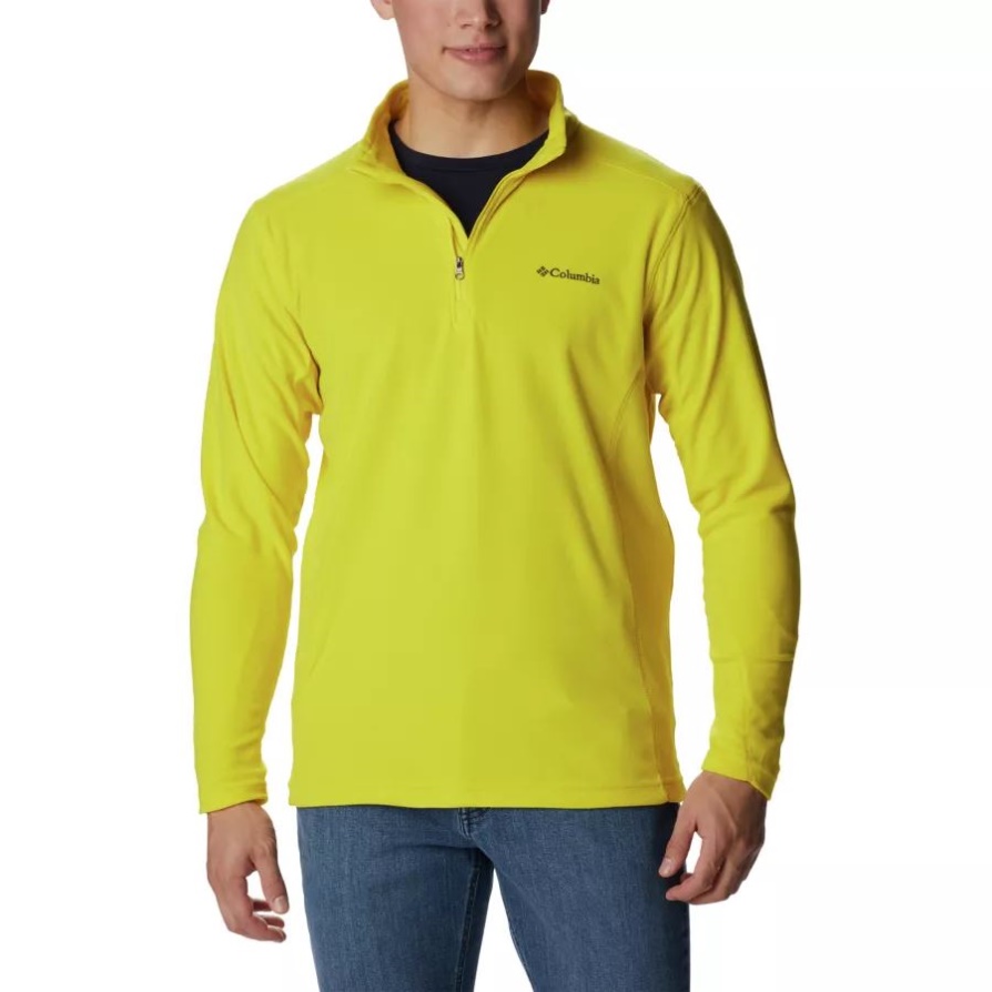 גברים של KLLAMATH Range II חצי Zip Columbia לייזר לימון