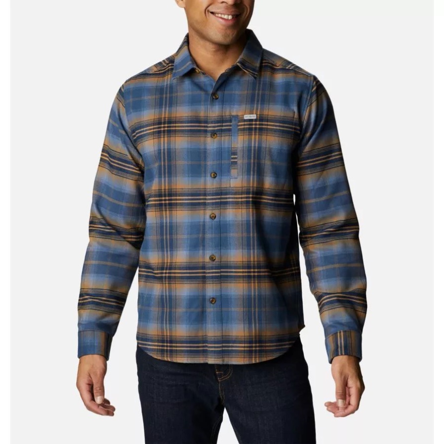 אלמנטים חיצוניים לגברים II Flannel Dark Mountain Multi Ombre Columbia