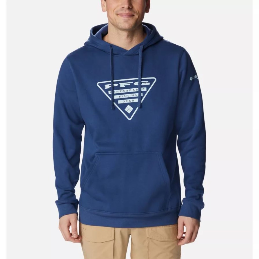 קפוצ'ון גברים Pfg Triangle Ii Columbia Carbon/spring Blue