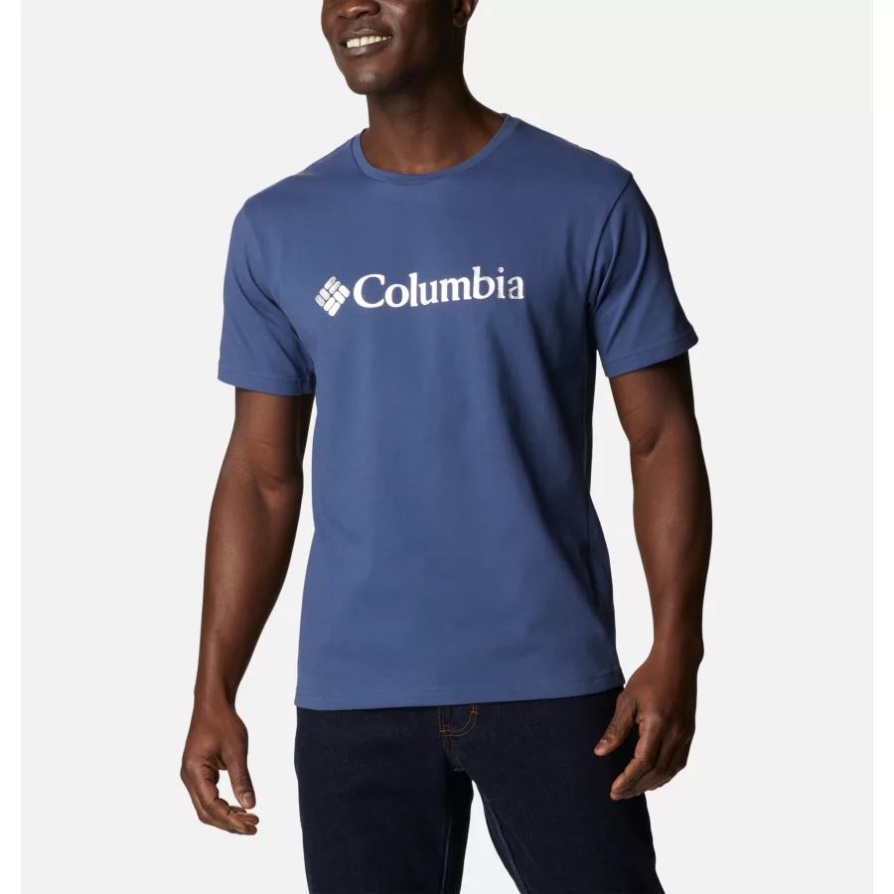 חולצת טריקו גרפית לגברים של פסיפיק Crossing, Columbia Dark Mountain/csc מותג