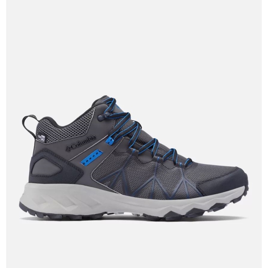 מגף הליכה לגברים Peakfreak Ii Mid Outdry Columbia אפור כהה/שחור