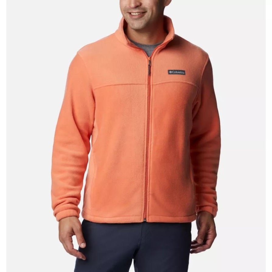 גברים Steens Mountain 2.0 מעיל צמר עם רוכסן מלא Desert Orange Columbia