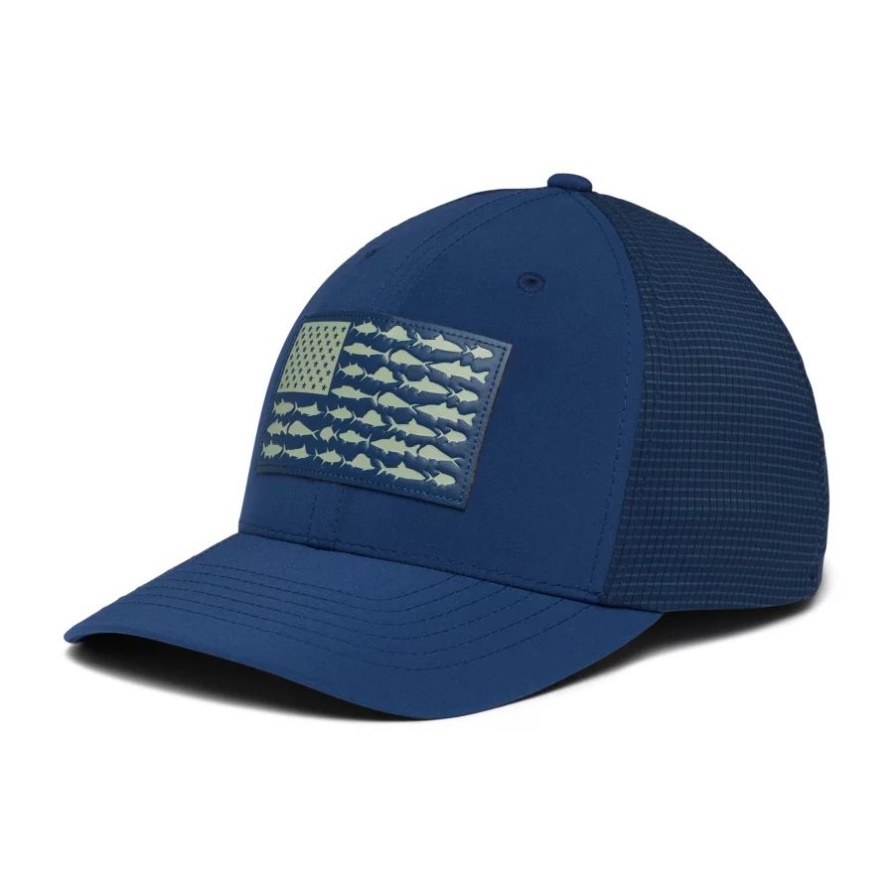 Pfg Fish Flag Signature 110 High Crown Carbon/safari Columbia