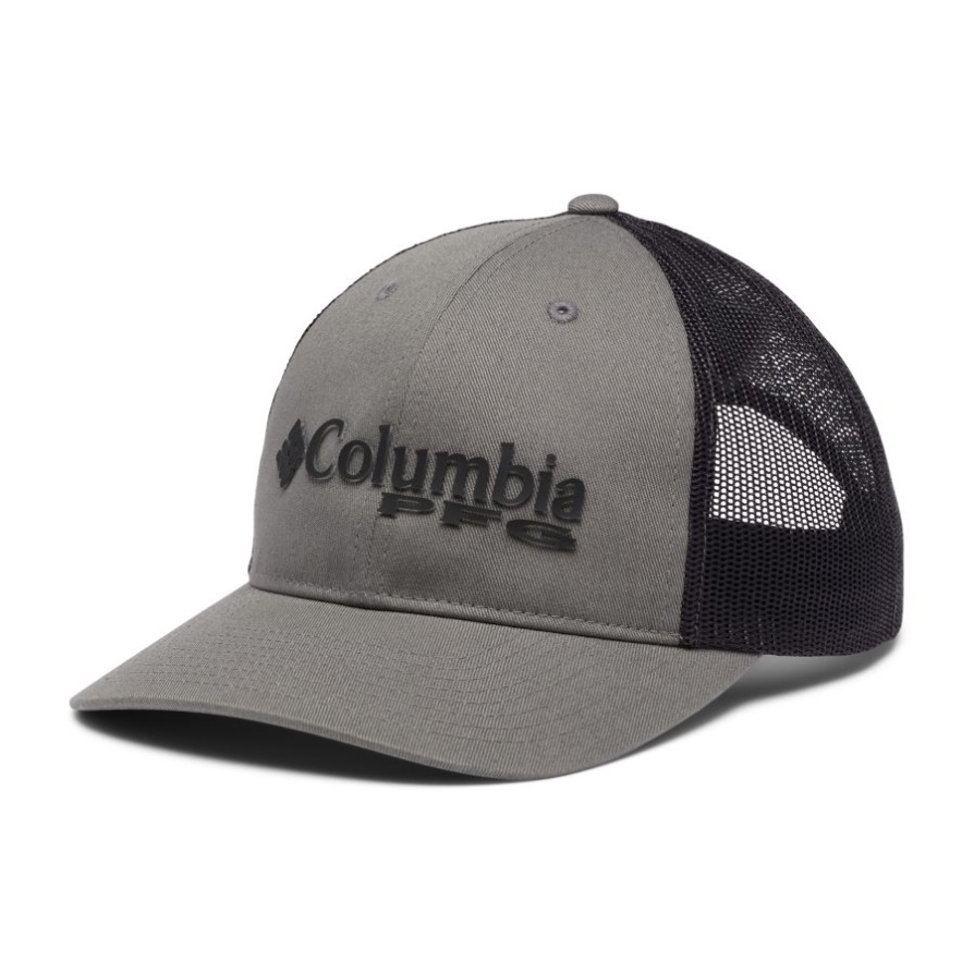 Pfg Trucker Snap Back עיר אפור/שחור/מוערם לוגו קולומביה