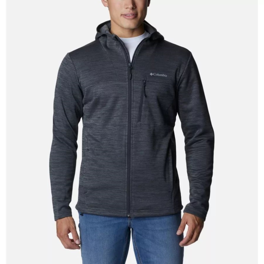 מעיל צמר עם קפוצ'ון טכני של Shark Heather Columbia לגברים Maxtrail Ii