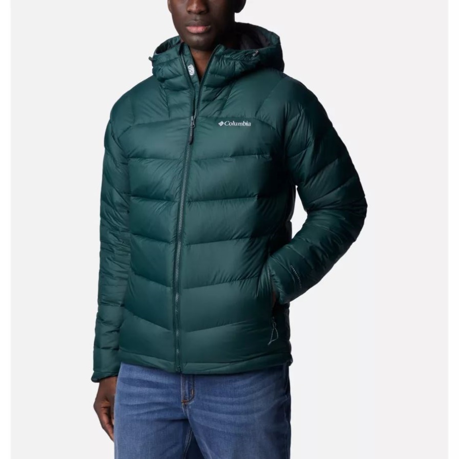 מעיל פוך עם ברדס קולומביה של Spruce Men's Centennial Creek II