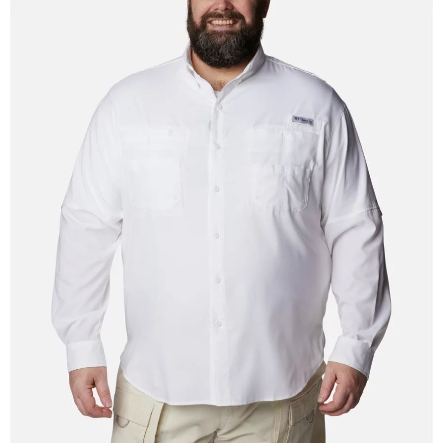 חולצת שרוולים ארוכים לגברים, Pfg Tamiami Ii, גדולה קולומביה