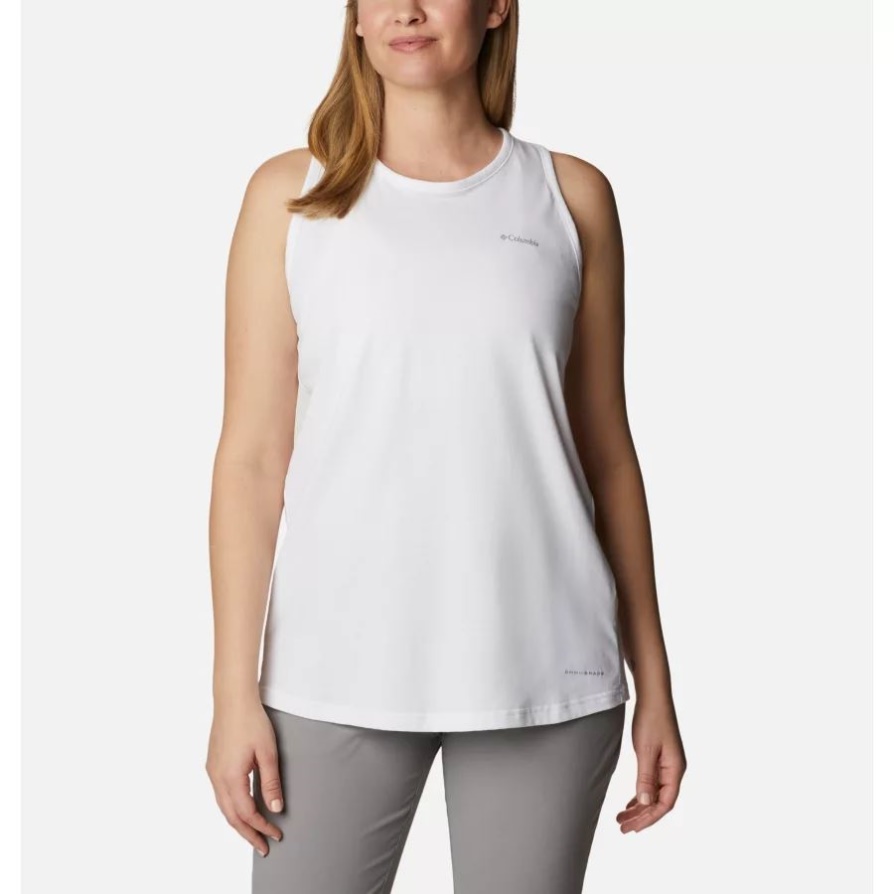טנק שמש לבנים לנשים, Racerback, קולומביה