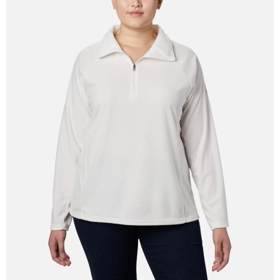 נשים Glacial Iv 1/2 Zip Plus Size מלח ים קולומביה