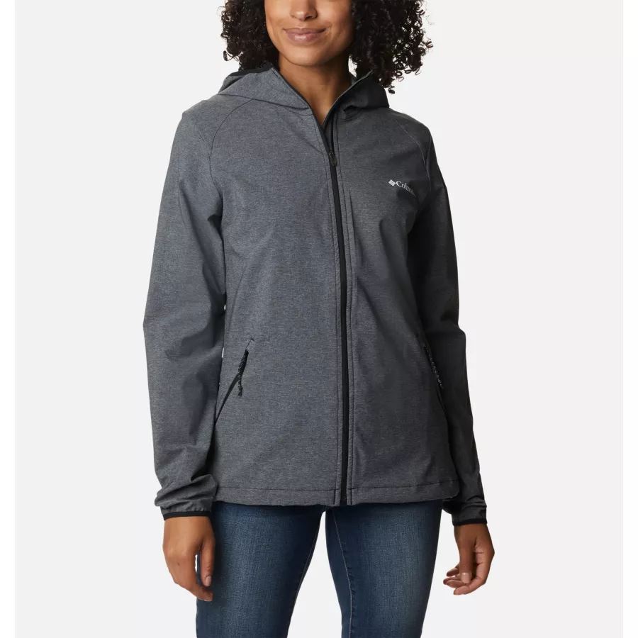 ז'קט Softshell Softshell לנשים, מותג קולומביה שחור