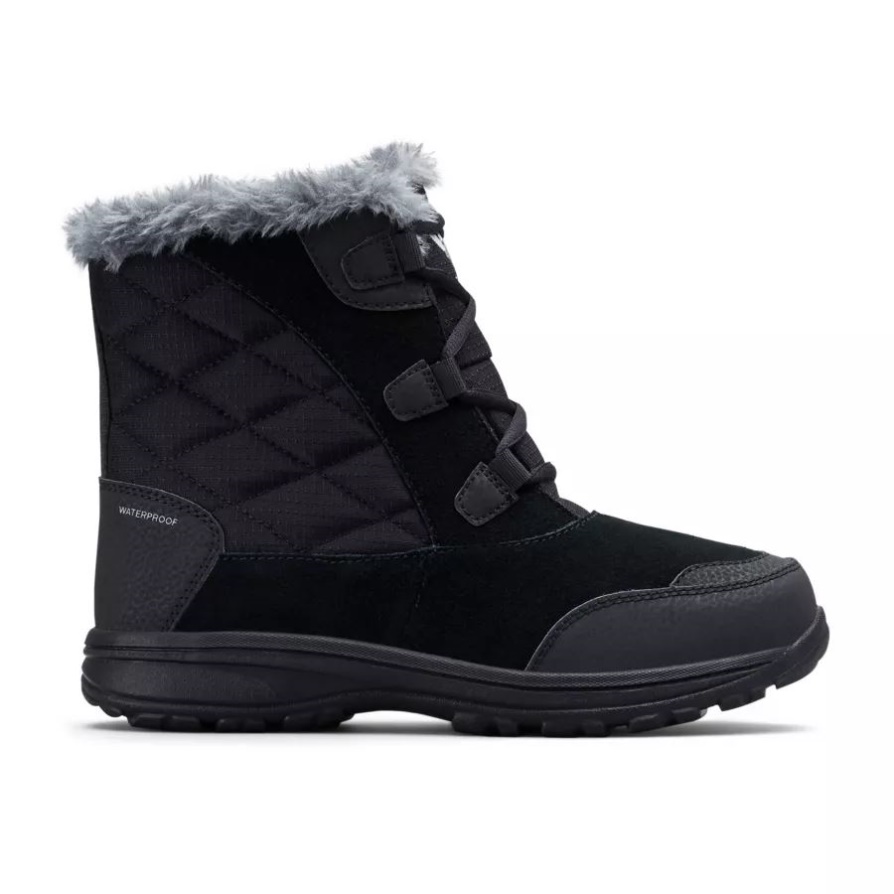 מגף Ice Maiden Shorty לנשים קולומביה שחור/קולומביה אפור
