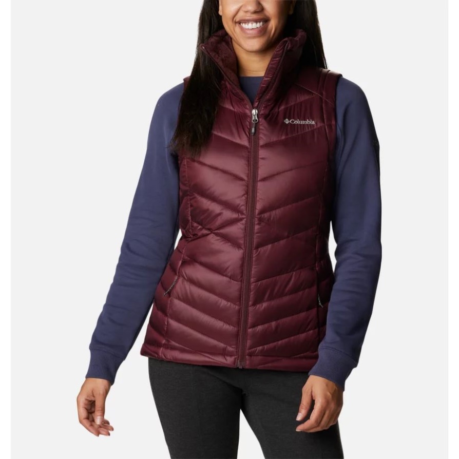 נשים Joy Peak Omni-heat אינפיניטי אפוד מבודד Malbec Columbia