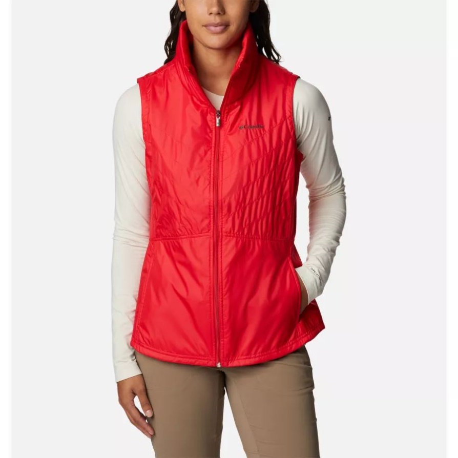 נשים לערבב את זה סביב Ii Vest Red Lily Columbia מותג
