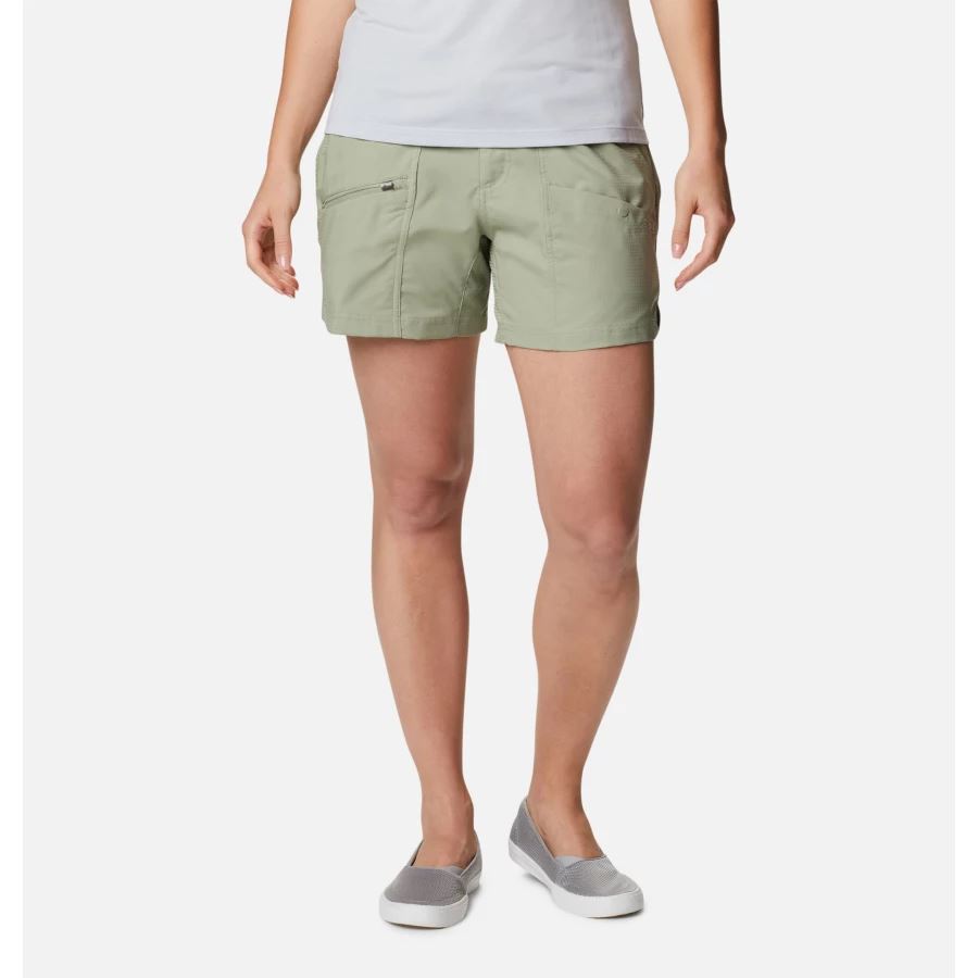 מכנסיים קצרים לנשים Pfg Skiff Guide Shorts Columbia Safari