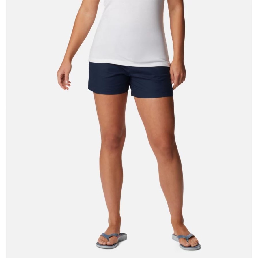 נשים Pfg Sun Drifter מכנסי צ'ינו קולג'ים צי קולומביה