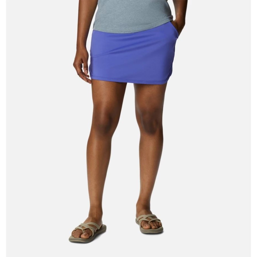 נשים חולית נחל מתיחה Skort Columbia סגול לוטוס