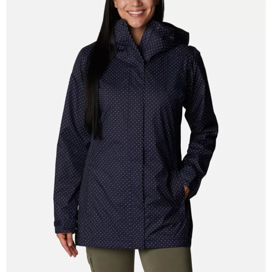 נשים Splash A Little Ii Jacket לילי ספייס נקודות הדפס קולומביה