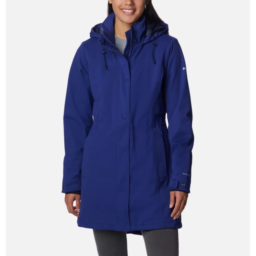 מעיל Softshell אחו אבן לנשים קולומביה ספיר כהה